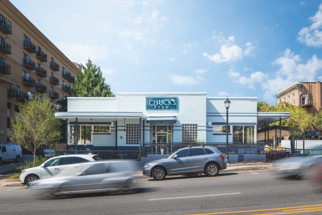 Chuck's Fish Athens Exterior