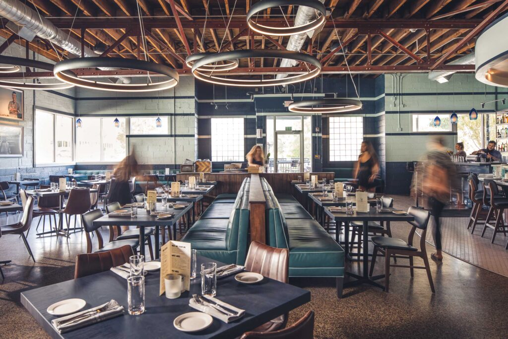 Chuck's Fish Athens Interior