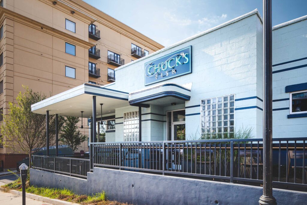 Chuck's Fish Athens Exterior
