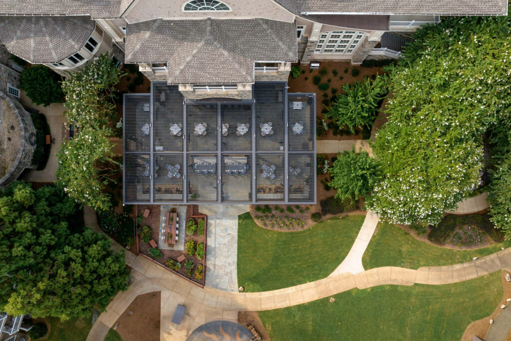 Ritz Carlton - Restaurant Renovation Aerial View