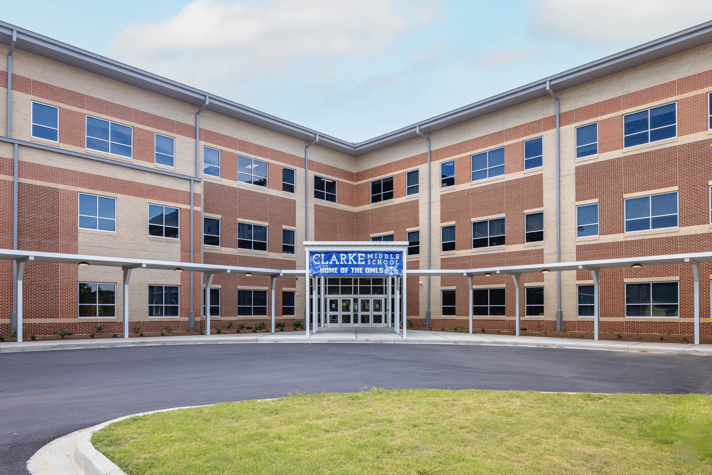 Clarke Middle School Exterior