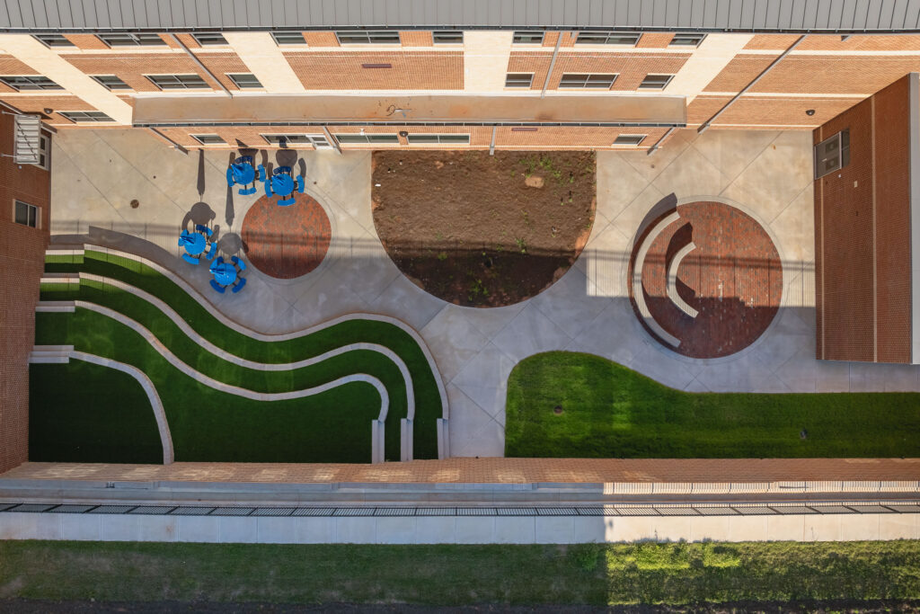 Clarke Middle School Aerial View