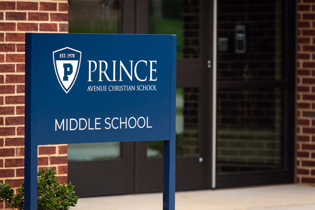 Prince Ave Middle School Exterior