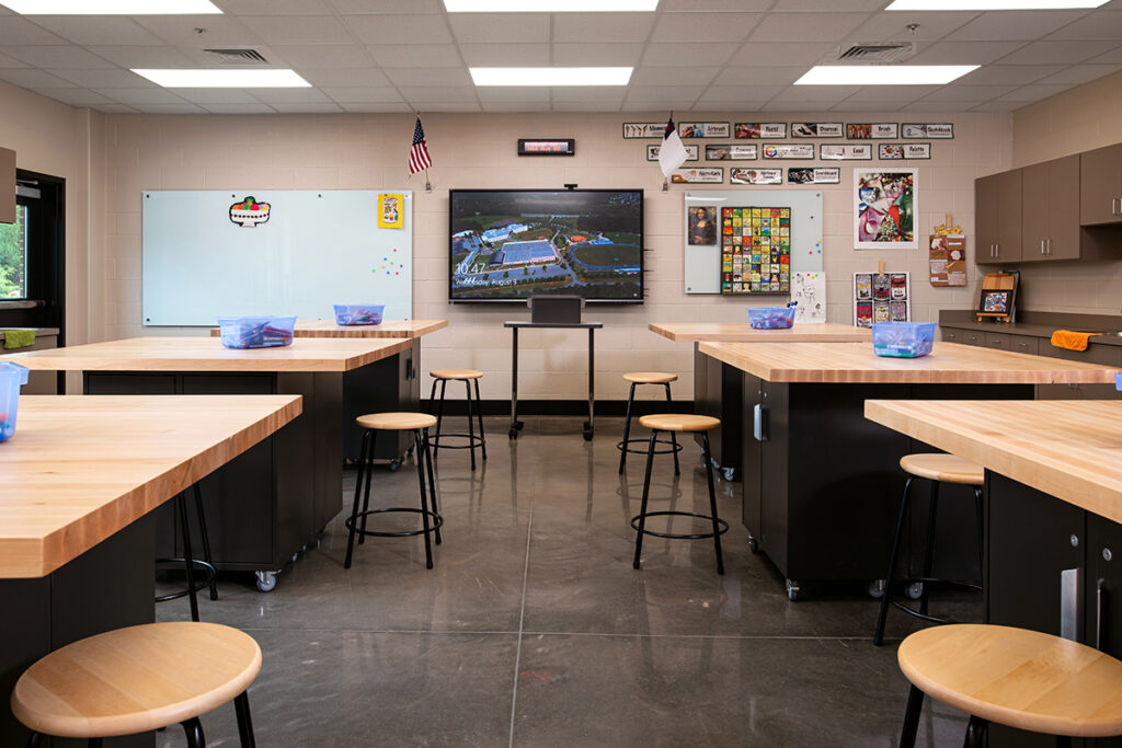 Prince Ave Middle School Interior