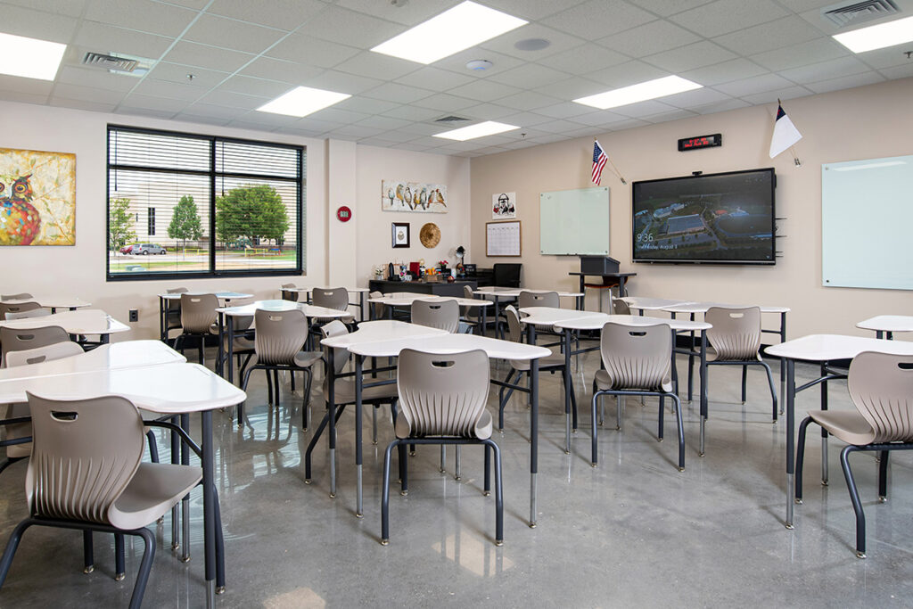 Prince Ave Middle School Interior