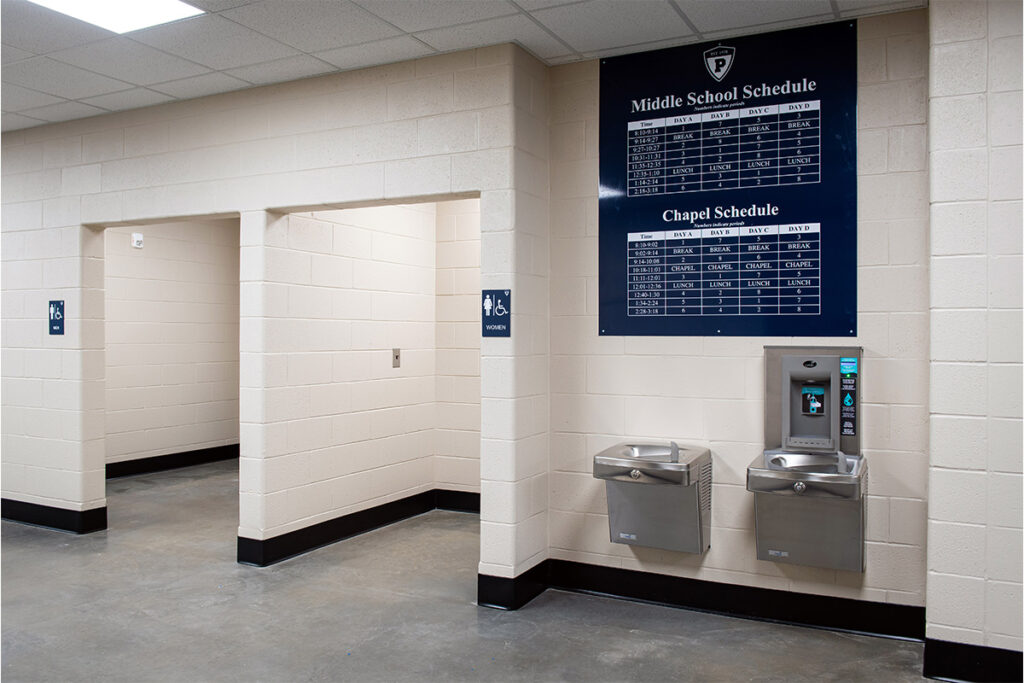 Prince Ave Middle School Interior