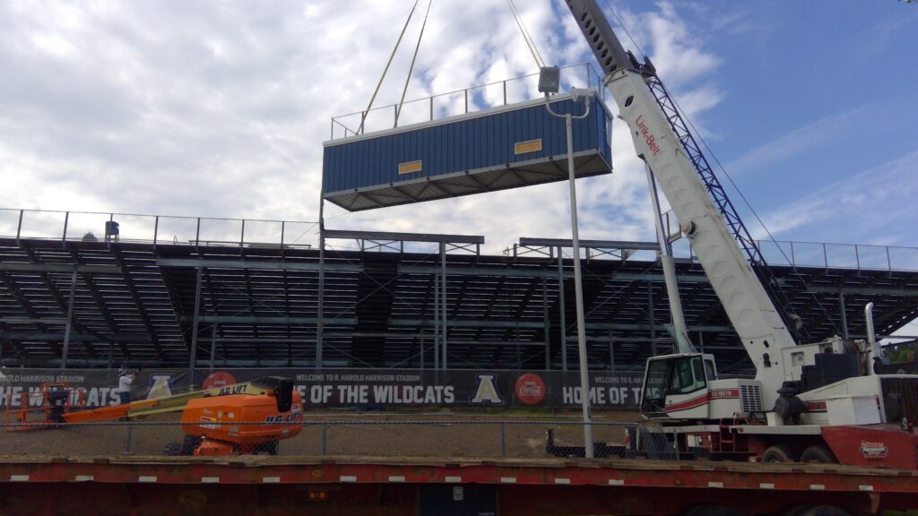 Apalachee High School Field House Construction in Progress