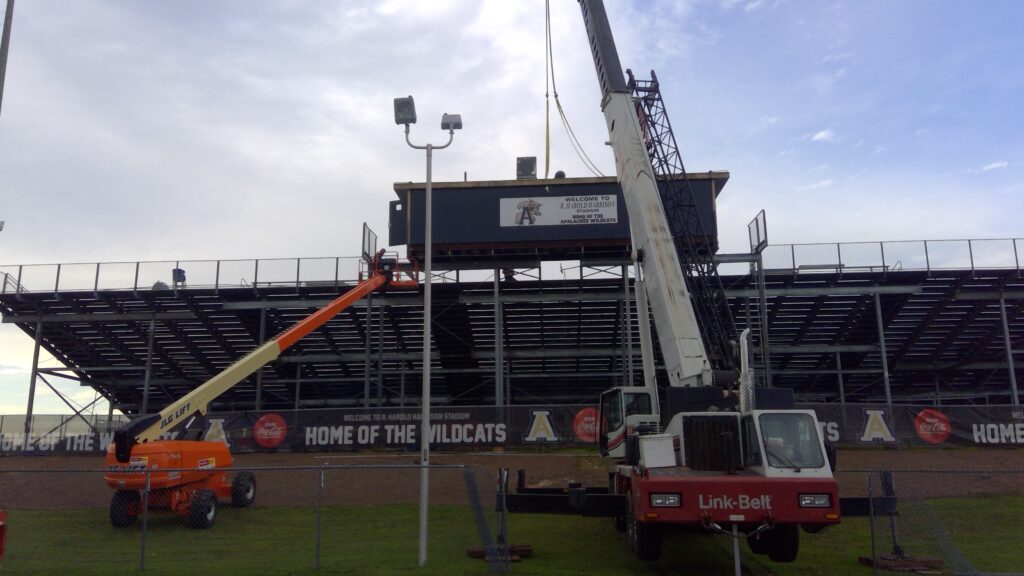 Apalachee High School Field House Construction in Progress